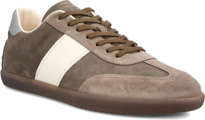 Tod's Tabs gestreepte sneakers met vlakken Bruin - Foto 3
