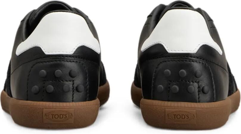 Tod's Tabs leren sneakers met vlakken Zwart - Foto 2