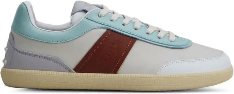 Tod's Tabs leren sneakers Wit - Foto 3
