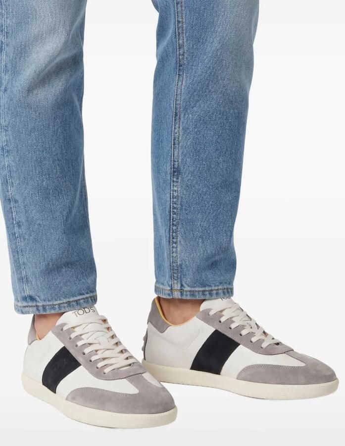 Tod's Tabs sneakers met colourblocking Beige - Foto 2