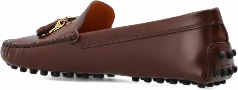 Tod's Leren loafers met kwastje Bruin - Foto 3
