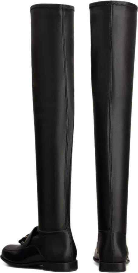 Tod's tassel-detail over-the-knee boots Zwart - Foto 3