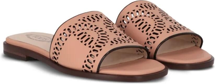 Tod's Uitgesneden sandalen Beige - Foto 3