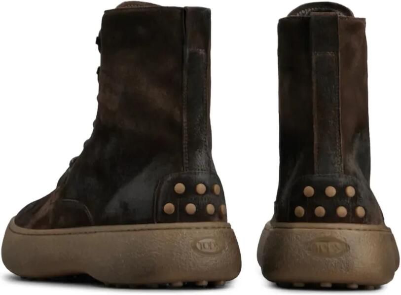 Tod's Veterlaarzen met monogram-reliëf Bruin - Foto 5