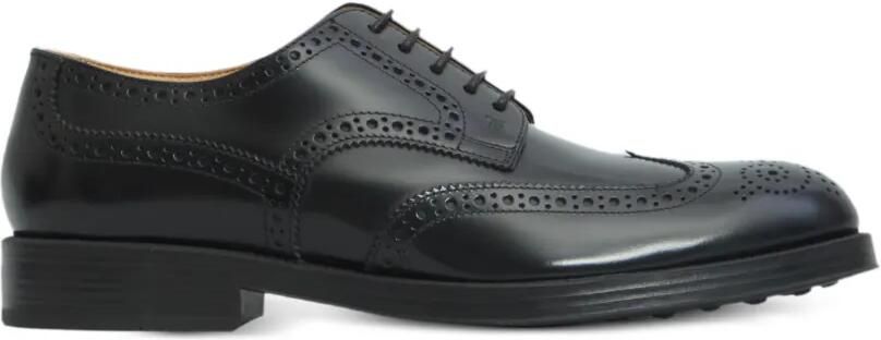 Tod's Veterschoenen met brogue detail Zwart