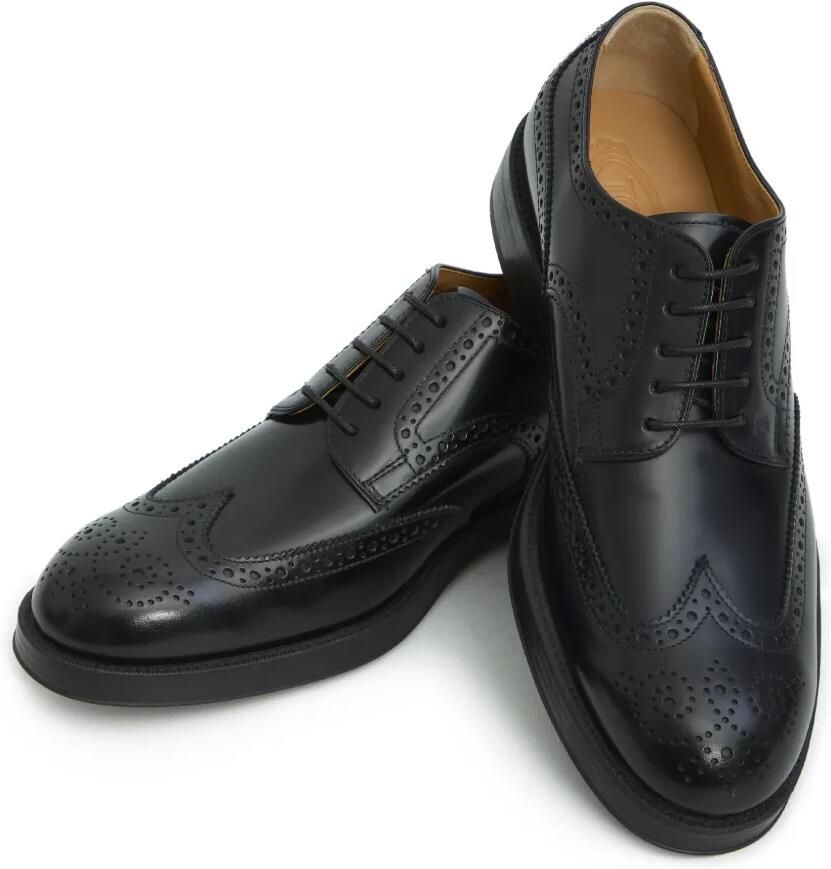 Tod's Veterschoenen met brogue detail Zwart - Foto 2