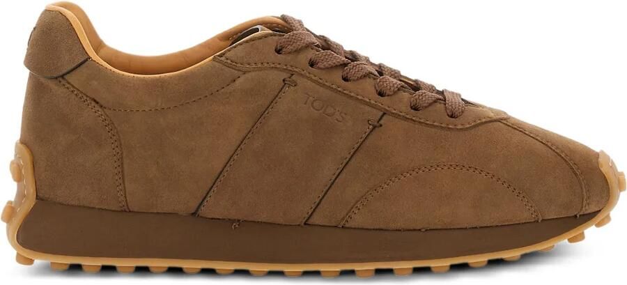 Tod's Vintage suède sneakers Bruin