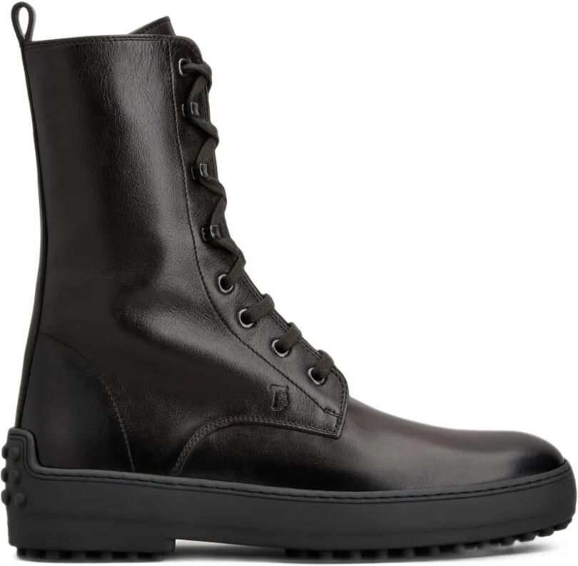 Tod's Winter Gommino ankle boots in leather Bruin