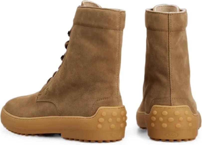 Tod's Winter Gommino suède enkellaarzen Bruin - Foto 4