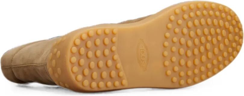 Tod's Winter Gommino suède enkellaarzen Bruin - Foto 5