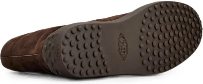 Tod's Winter Gommino suède enkellaarzen Bruin - Foto 5