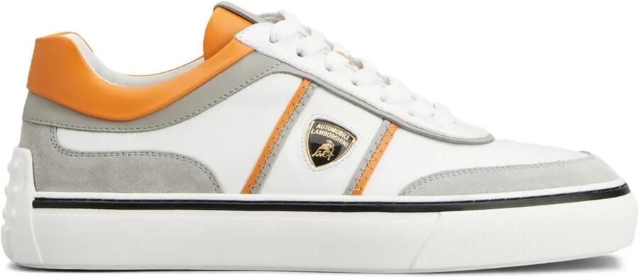 Tod's x Automobili Lamborghini leren sneakers Wit