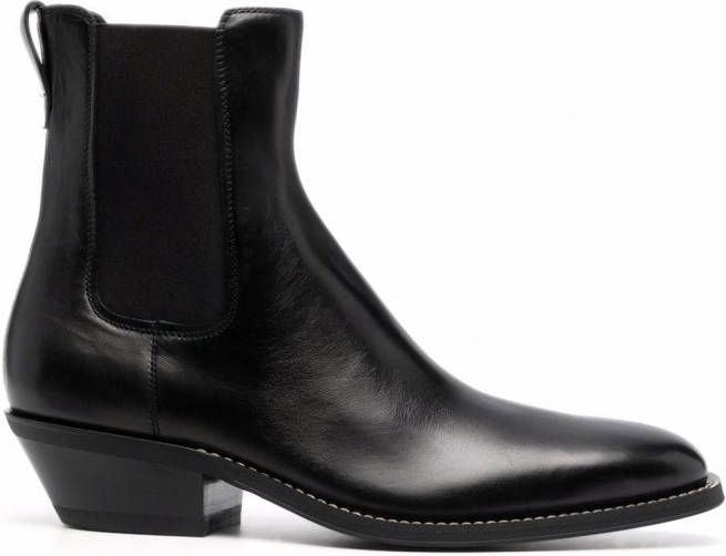 Tod's Cowboy enkellaarzen Zwart