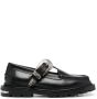 Toga Pulla Leren loafers Zwart - Thumbnail 1