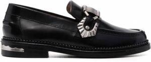 Toga Pulla Loafers met gesp Zwart