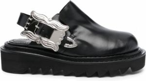 Toga Pulla Slingback muiltjes Zwart