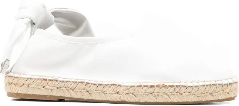 Toga Pulla Espadrilles met geknoopt detail Wit