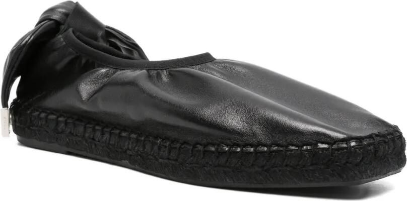Toga Pulla Espadrilles met strikdetail Zwart - Foto 4