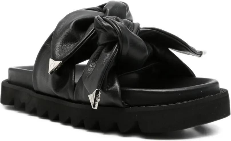 Toga Pulla Geknoopte sandalen Zwart - Foto 4