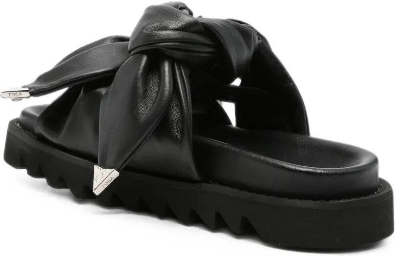 Toga Pulla Geknoopte sandalen Zwart - Foto 3