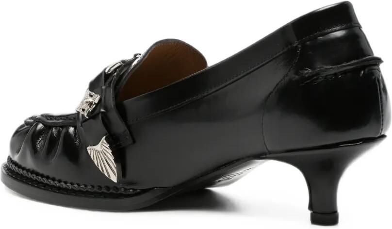Toga Pulla Leren pumps Zwart - Foto 3