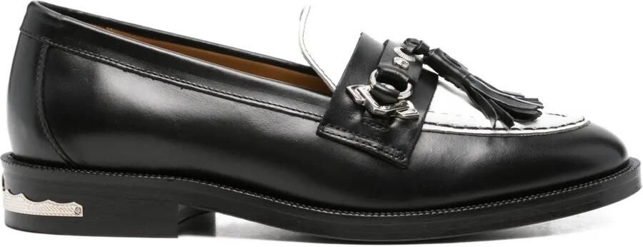Toga Pulla Loafers verfraaid met kwastjes Zwart