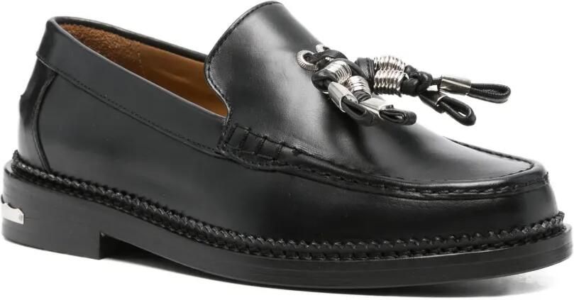 Toga Pulla Loafers verfraaid met kwastjes Zwart - Foto 3