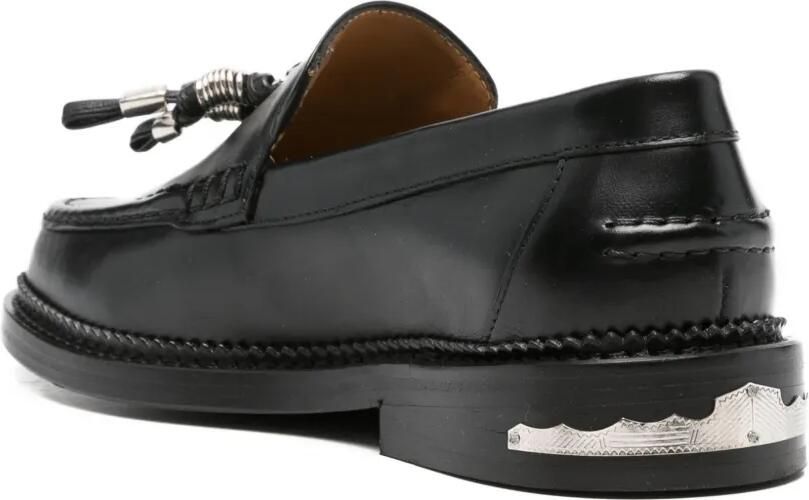 Toga Pulla Loafers verfraaid met kwastjes Zwart - Foto 2