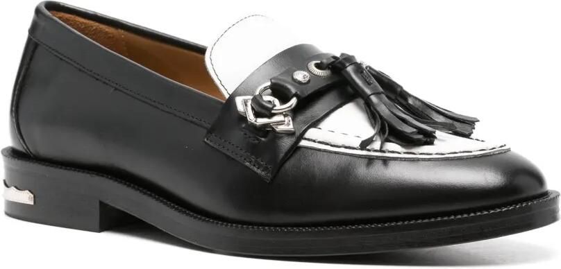 Toga Pulla Loafers verfraaid met kwastjes Zwart - Foto 2