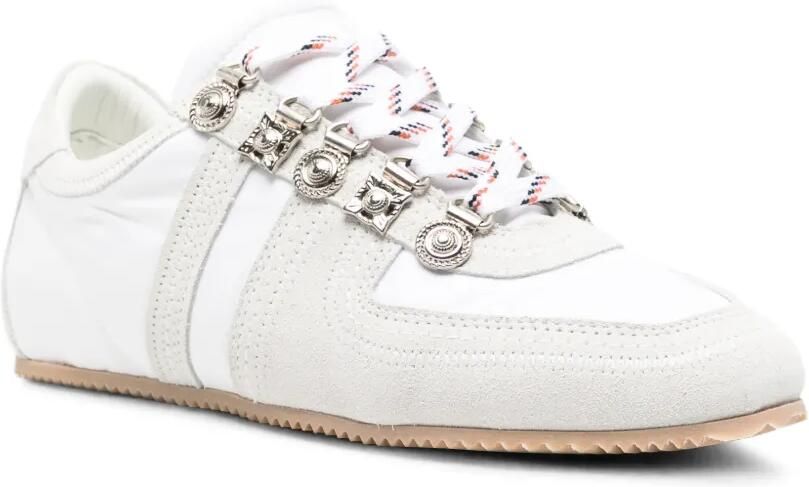 Toga Pulla Sneakers met suède vlakken Wit - Foto 3