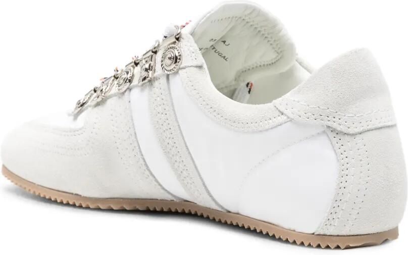 Toga Pulla Sneakers met suède vlakken Wit - Foto 2