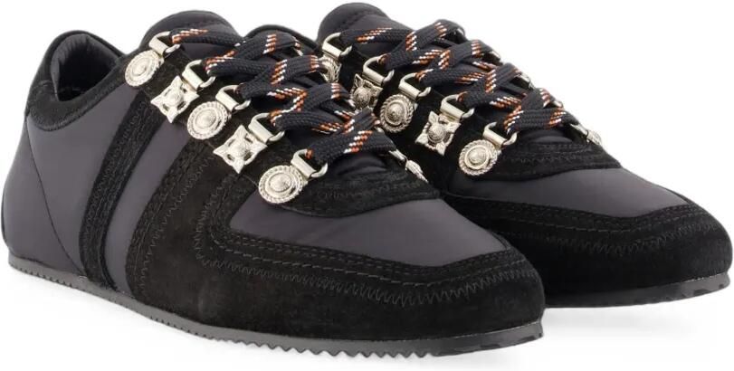 Toga Pulla Sneakers met suède vlakken Zwart