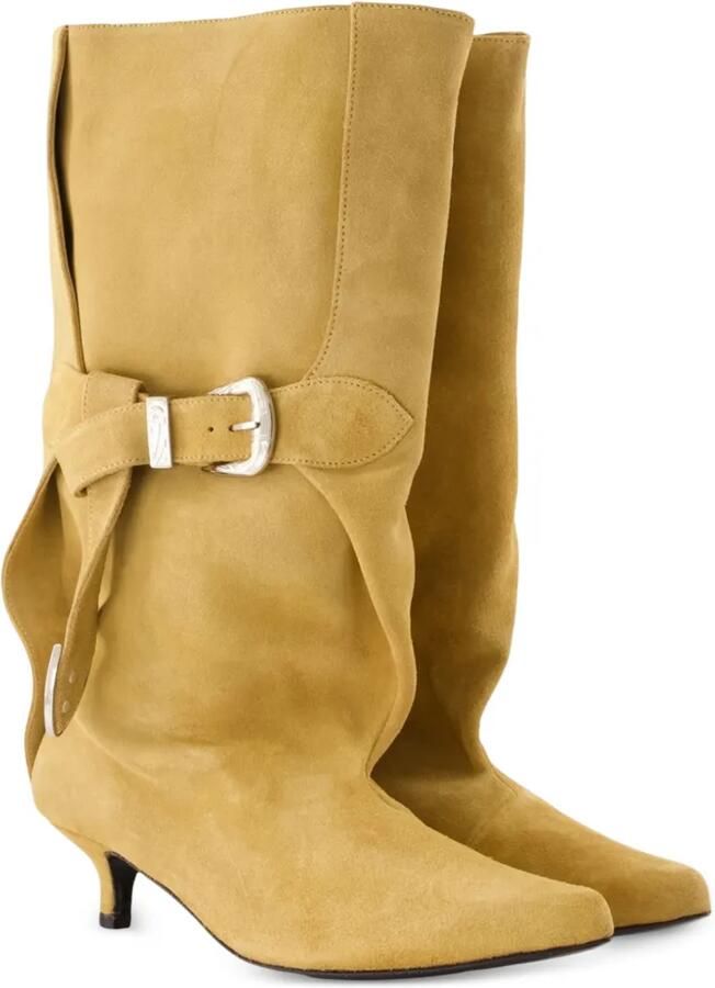 Toga Pulla Suède enkellaarzen Beige - Foto 2