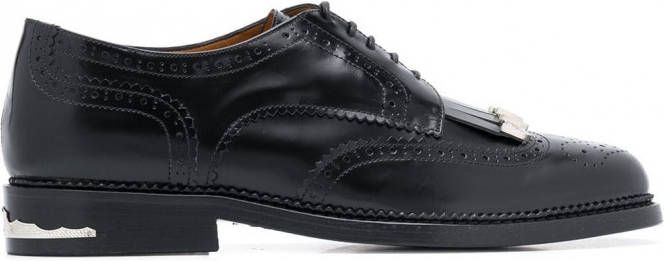 Toga Virilis Brogues met veters Zwart