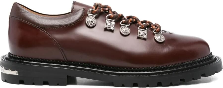 Toga Virilis Leren Derby veterschoenen Bruin