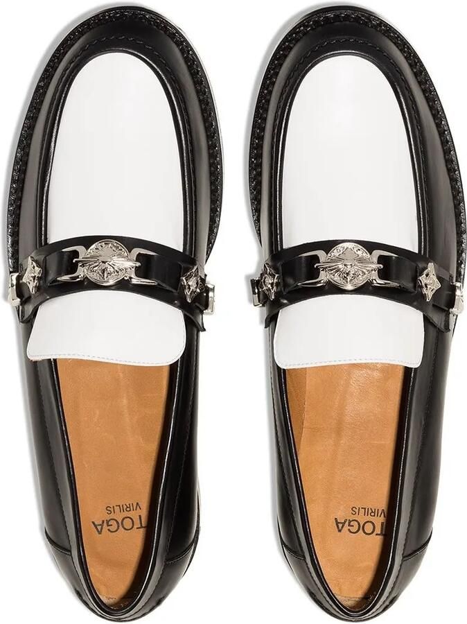 Toga Virilis Leren loafers Zwart - Foto 4