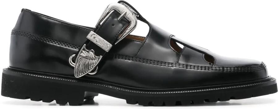 Toga Virilis Leren loafers Zwart