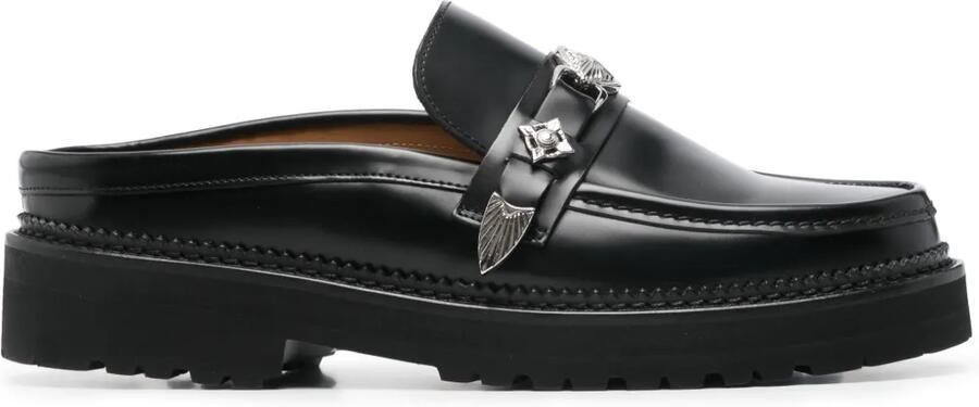 Toga Virilis Leren loafers Zwart