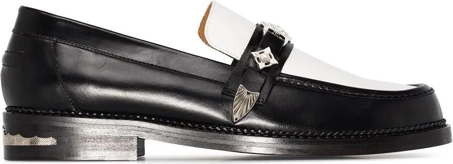 Toga Virilis Leren loafers Zwart