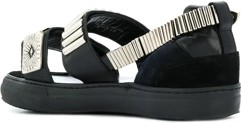 Toga Virilis Sandalen met klittenband Zwart - Foto 3