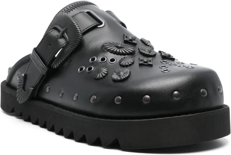 Toga Virilis Slippers met studs Zwart - Foto 3