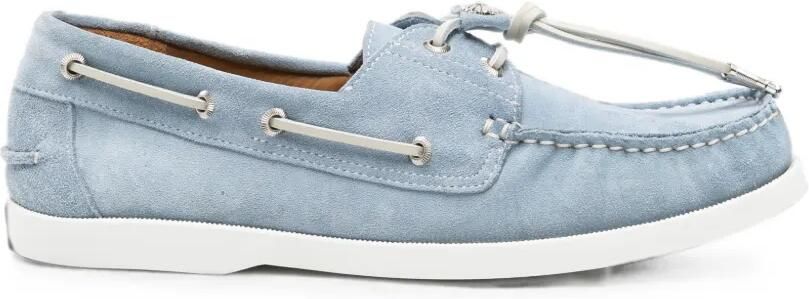 Toga Virilis Suède bootschoenen met verfraaiing Blauw