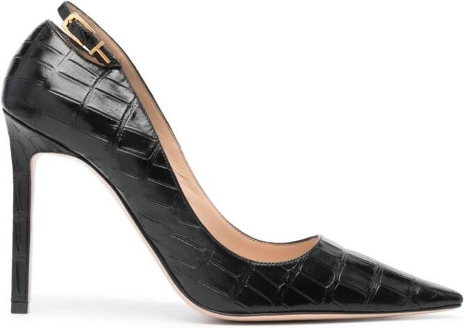 TOM FORD Angelina 105mm leren pumps Zwart