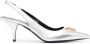 TOM FORD Slingback pumps met logoplakkaat Zilver - Thumbnail 1