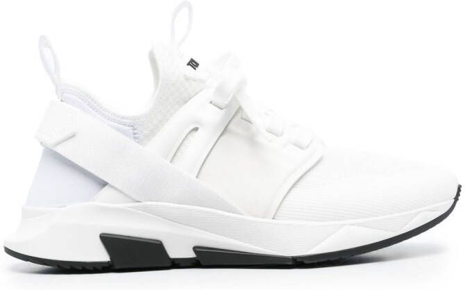 TOM FORD Sneakers met logoprint Wit