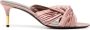 TOM FORD 75 mm sandalen met plooien en geknoopt detail Roze - Thumbnail 1