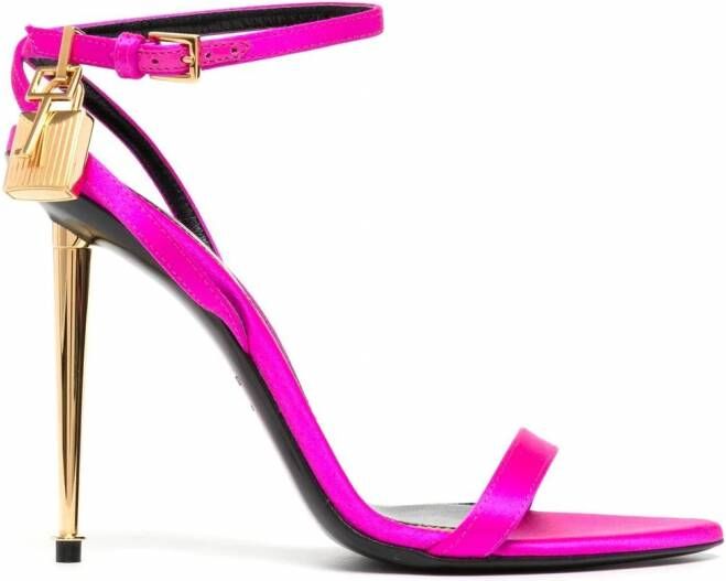 TOM FORD Naked sandalen met slot detail Roze