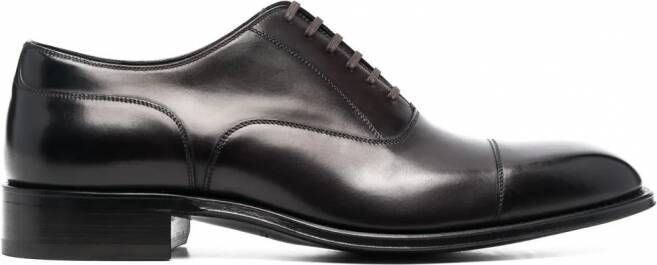 TOM FORD Oxford schoenen met ronde neus Bruin