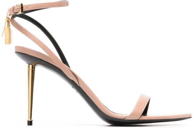 TOM FORD Padlock sandalen Beige