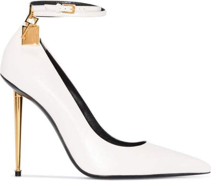 Laarzen voor Dames Schoenen voor voor Laarzen voor Enkellaarzen Tom Ford  Leer Sandalen Met Slot allware.com.br